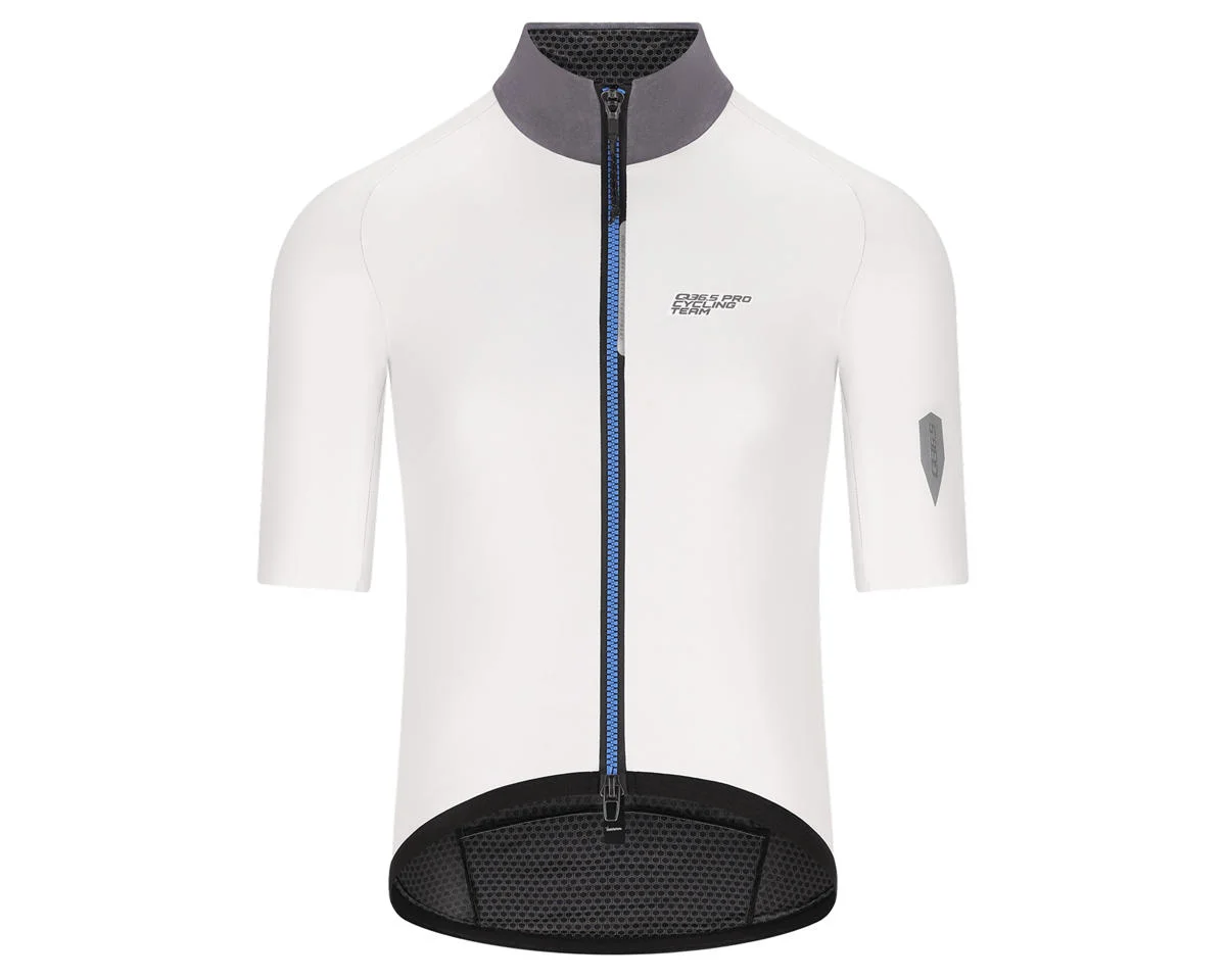 Q36.5 Rain Shell Aero Short Sleeve Jersey (White) (M)